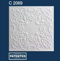 Плиты потолочная экструдированная "SOLID" С2069