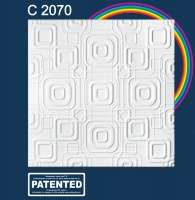 Плиты потолочная экструдированная "SOLID" С2070
