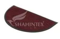 Коврик придверный влаговпитывающий SHAHINTEX МХ10S 45*75 (полукруглый) бордовый