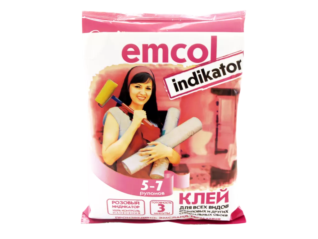 Обойный клей EMCOL ИНДИКАТОР 200гр