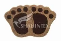 Коврик д/в SHAHINTEX MICROFIBER ЛАПКИ 50*80 шоколадный Коврик д/в SHAHINTEX MICROFIBER ЛАПКИ 50*80 шоколадный
