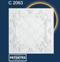 Плиты потолочная экструдированная "SOLID" С2063