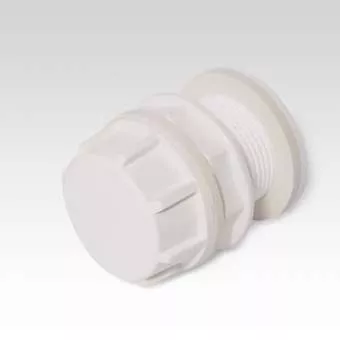 Отвод из бака в сборе 1 1/4" (пластик)